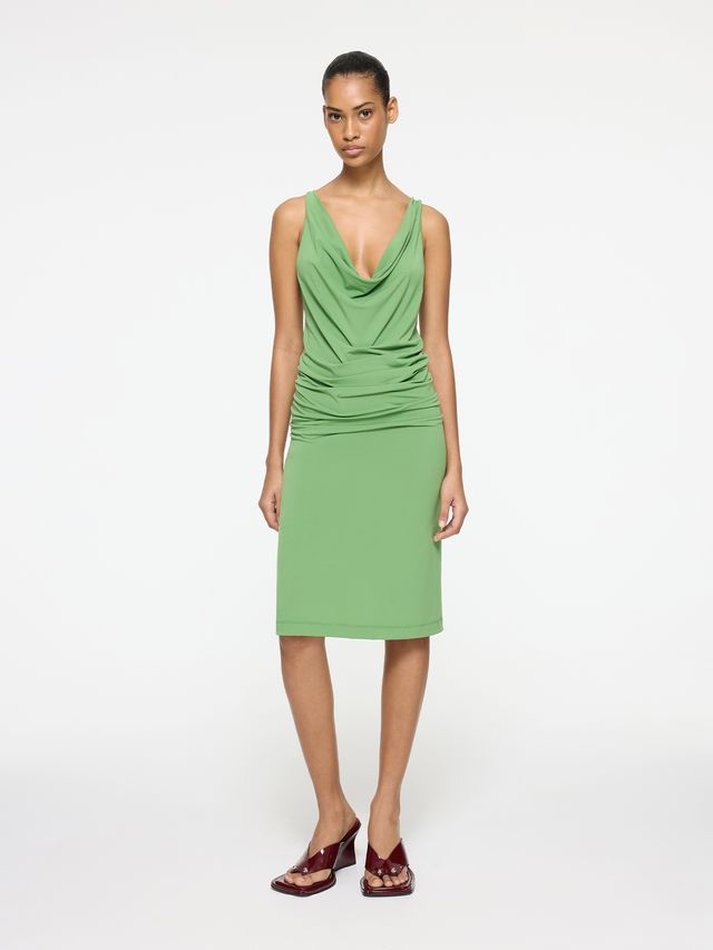 Elemental Claudia Dress | Forest Green