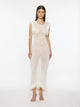 Fringe Dress | White