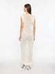 Fringe Dress | White