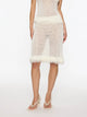 Fringe Skirt | White