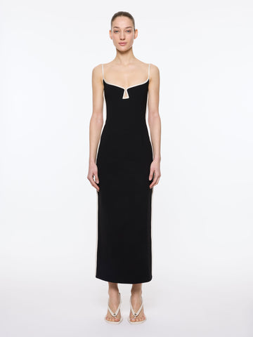 Marlo Dress | Black & White