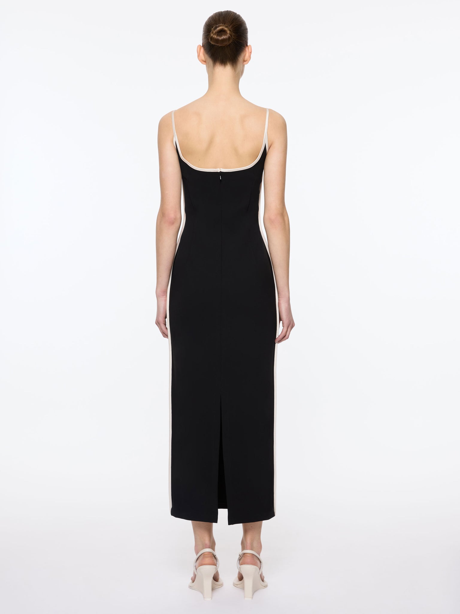 Marlo Dress | Black & White