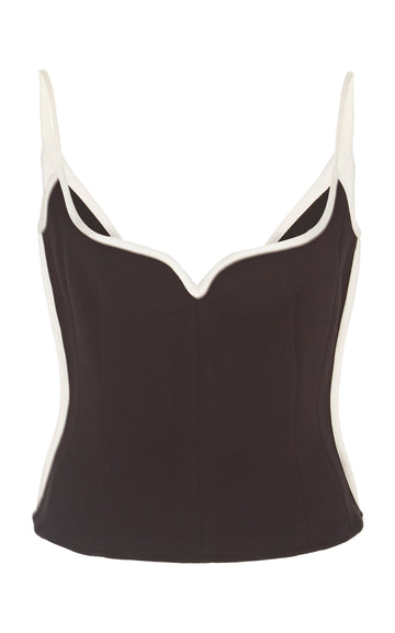 Heart Singlet | Black & White