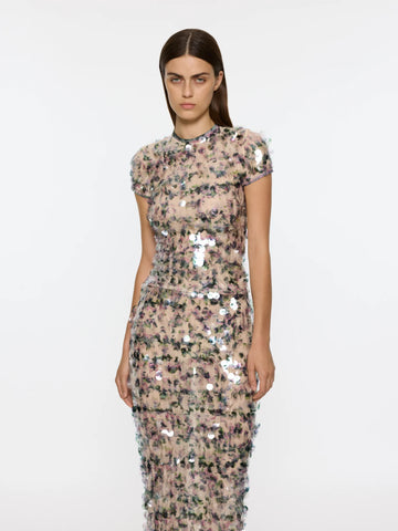 Mermaid Tee | Pink/Green Multi