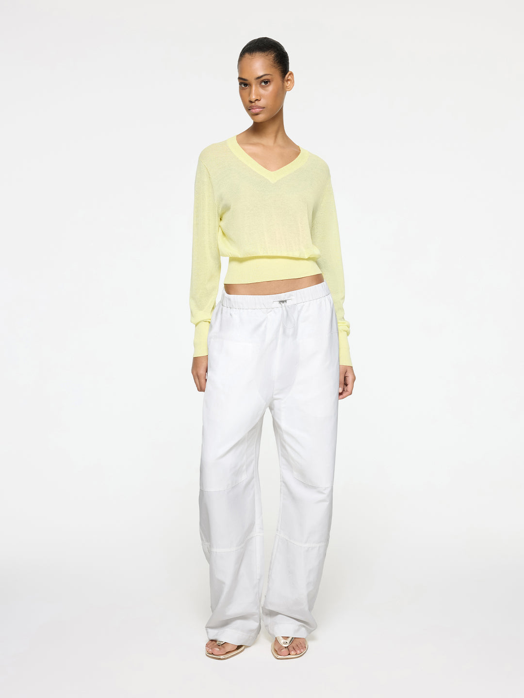 Elemental Parachute Pants | White