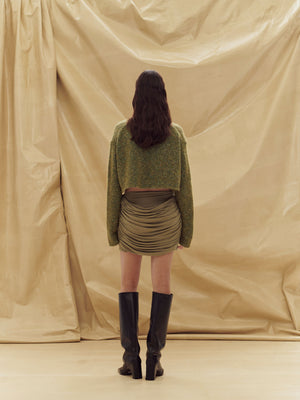 07 YOLANDA MINI SKIRT | KHAKI