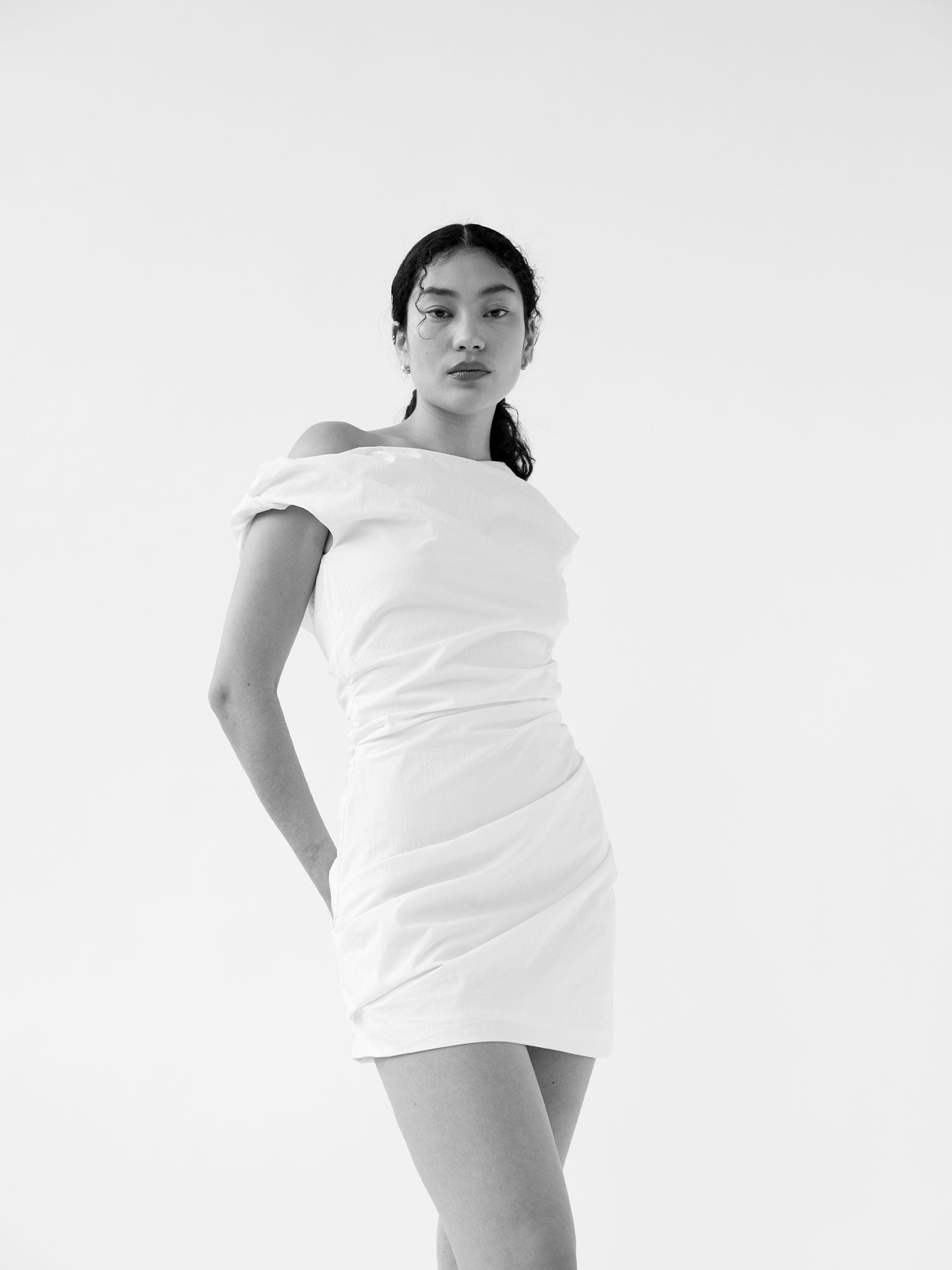 Remmy Mini Dress | White | Paris Georgia Official Store