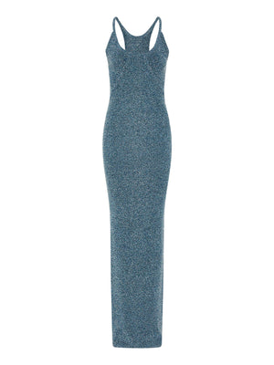 09 Knubby Dress | Mixed Blue