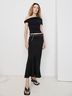 Elemental Bias Half Slip Skirt | Black