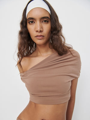 Elemental Ida Crop | Chestnut