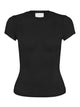 Sheer Baby Tee | Black