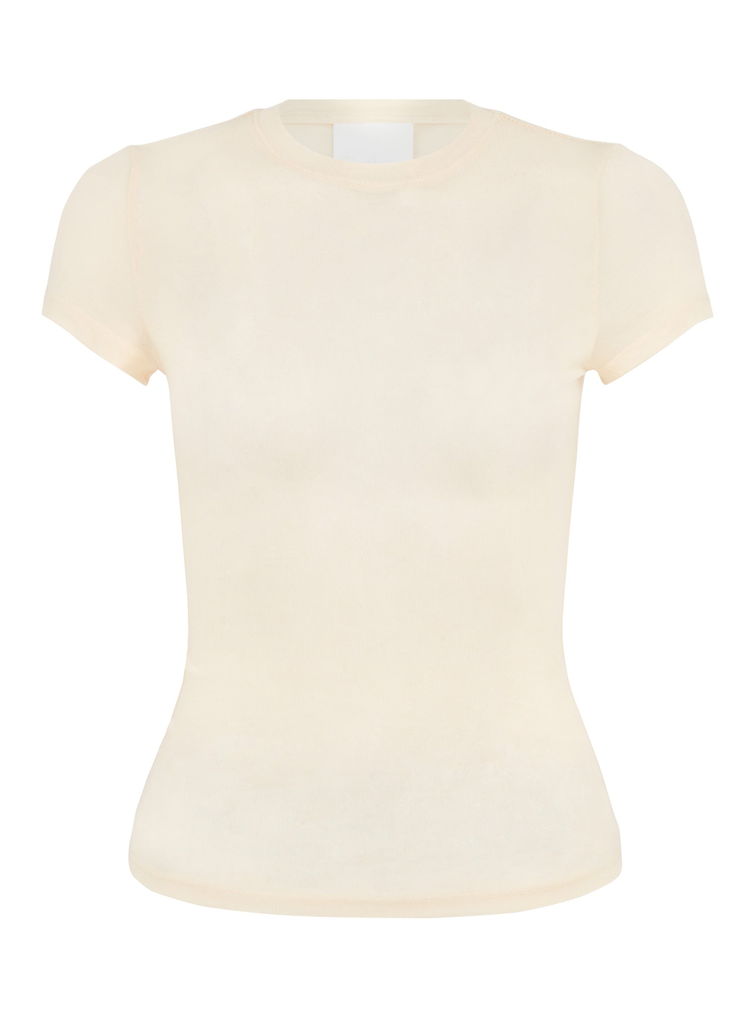 Elemental Sheer Baby Tee | Cream
