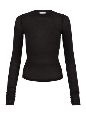 Elemental Sheer Long Sleeve | Black
