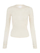 Elemental Sheer Long Sleeve | Cream