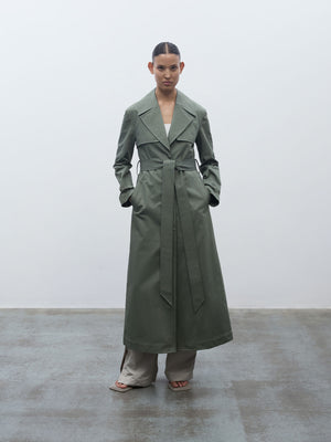 05 Elemental Trench | Army Green