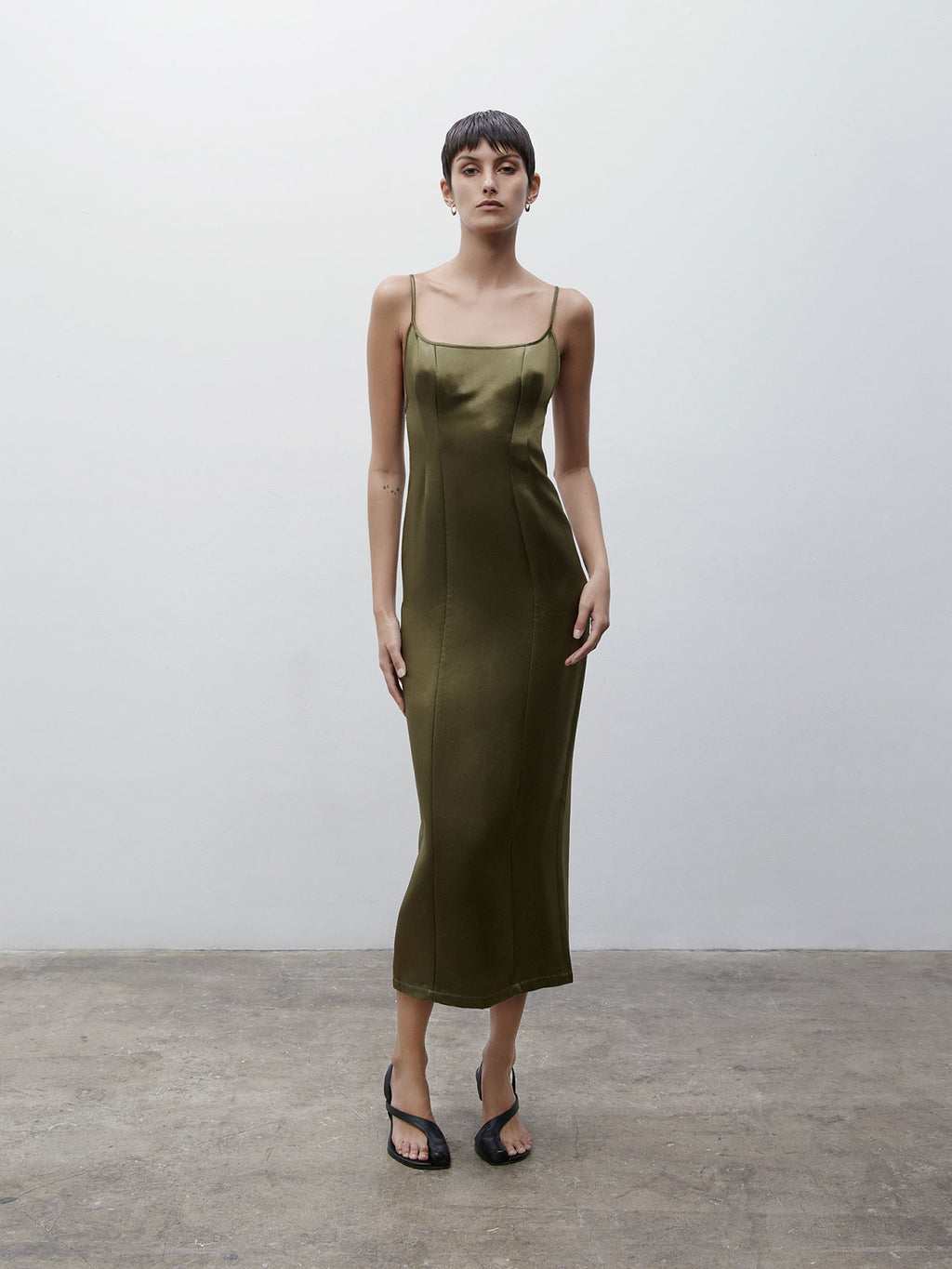 09 Sammy Dress | Olive