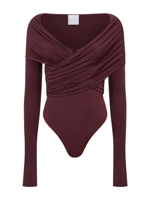 Otto Bodysuit | Oxblood