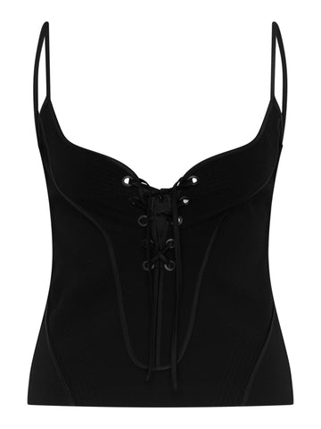 Paloma Singlet | Black