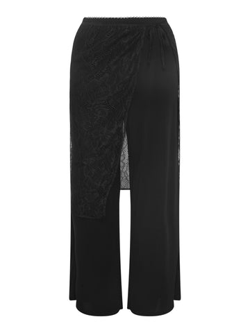 Slinky Lace Pant | Black