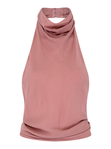 Back Wrap Top | Dusty Pink