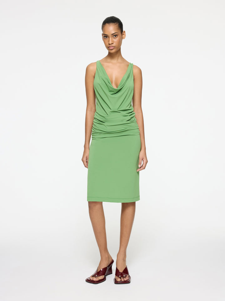 Elemental Claudia Dress | Forest Green