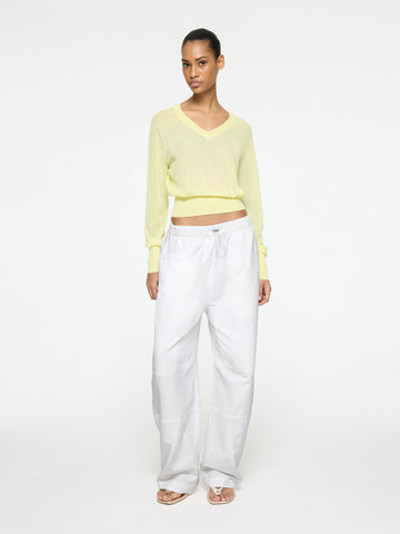 Elemental Darla Lightweight Sweater | Sunset Yellow