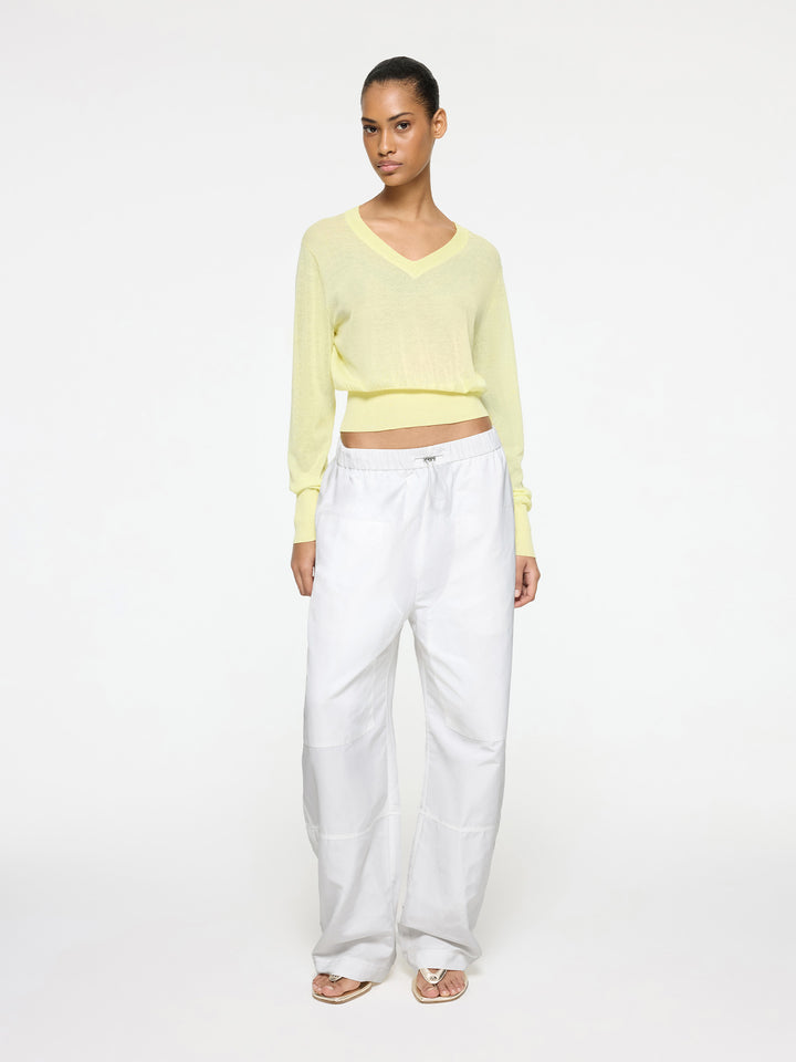 Elemental Darla Lightweight Sweater | Sunset Yellow