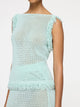 Fringe Top | Celeste Blue