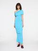 Elemental Ida Dress | Topaz Blue