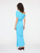 Elemental Ida Dress | Topaz Blue