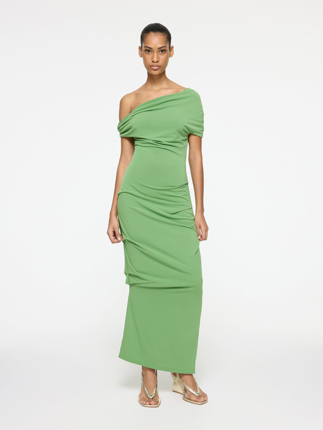 Elemental Ida Dress | Forest Green