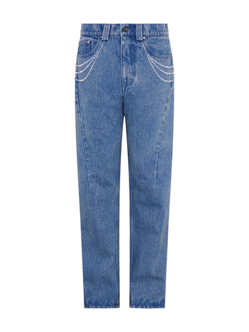 Jewelled Jeans | Blue