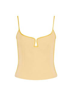 Marlo Singlet | Daisy Yellow