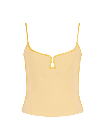 Marlo Singlet | Daisy Yellow