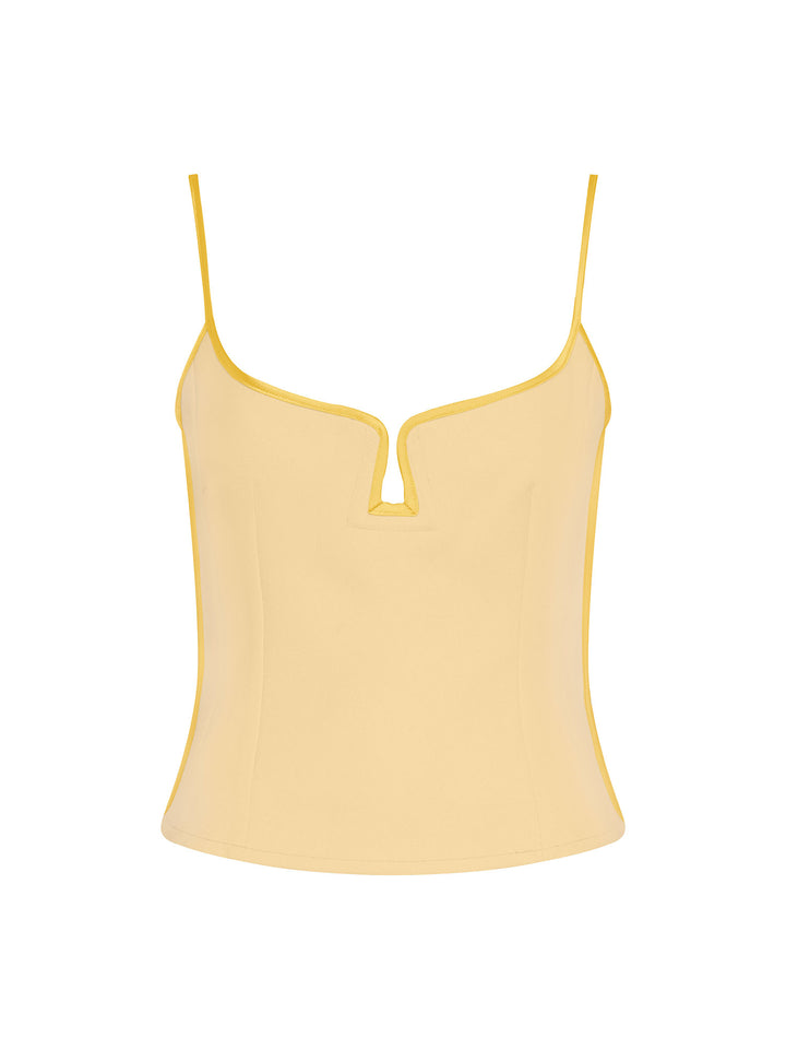 Marlo Singlet | Daisy Yellow