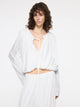 Olive Top | White