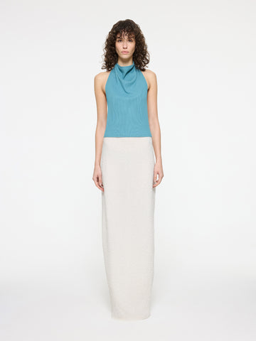 Elemental Popcorn Skirt | White