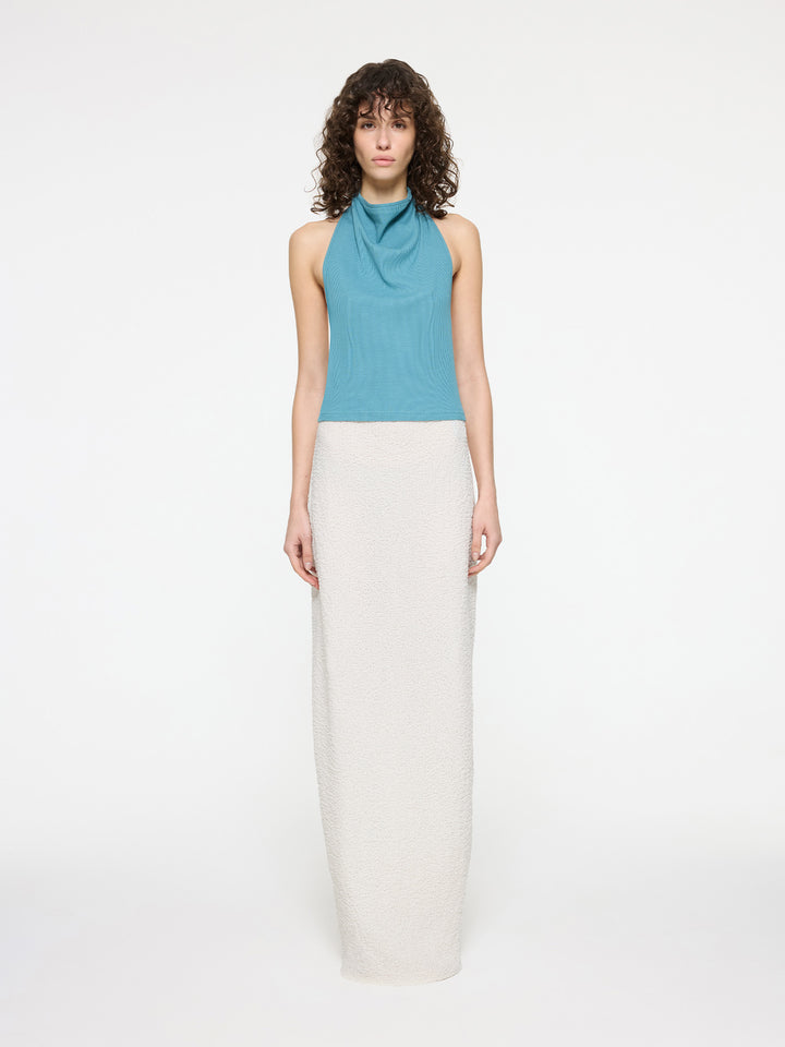 Elemental Popcorn Skirt | White