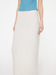 Elemental Popcorn Skirt | White