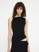 Elemental Twist Singlet | Black