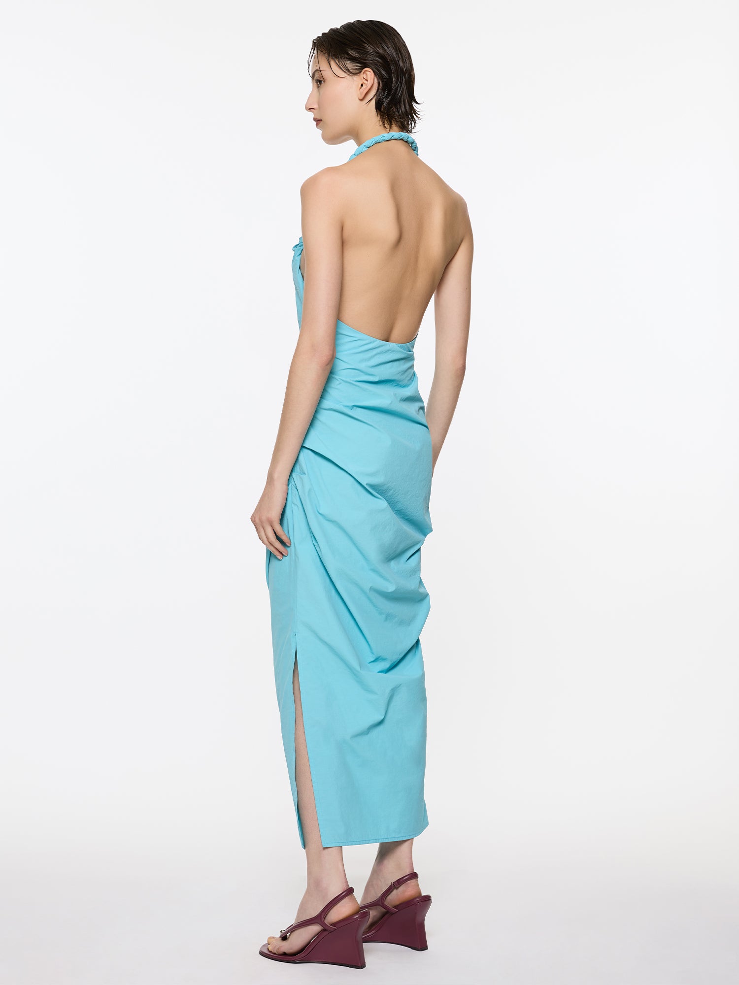 Romy Dress Sleeveless | Turquoise