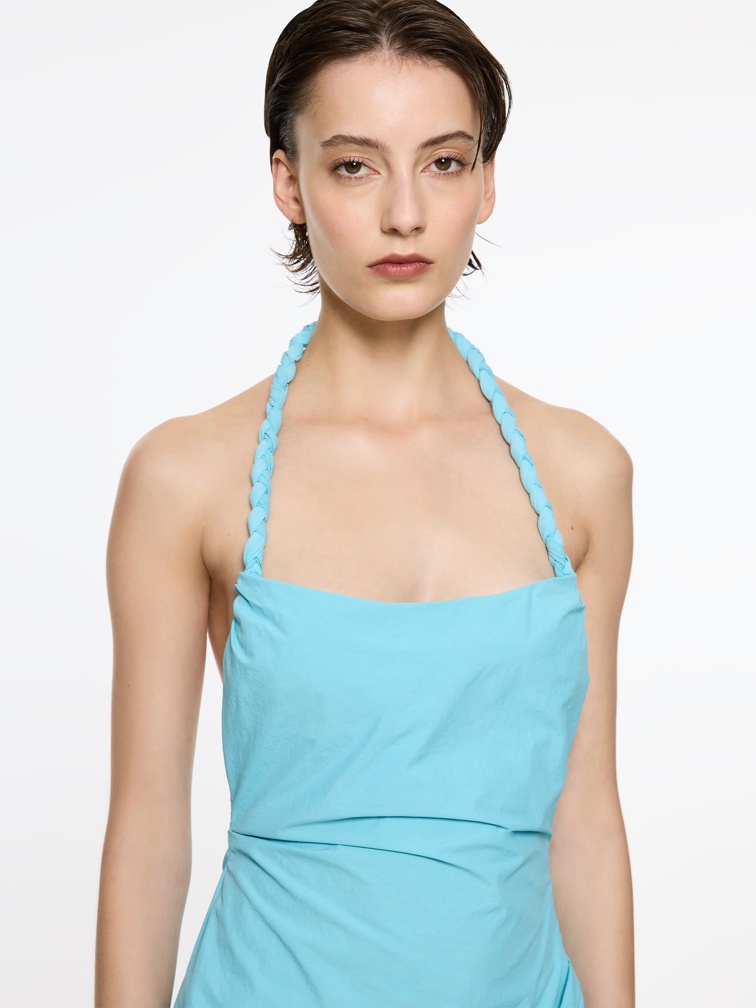 Romy Dress Sleeveless | Turquoise