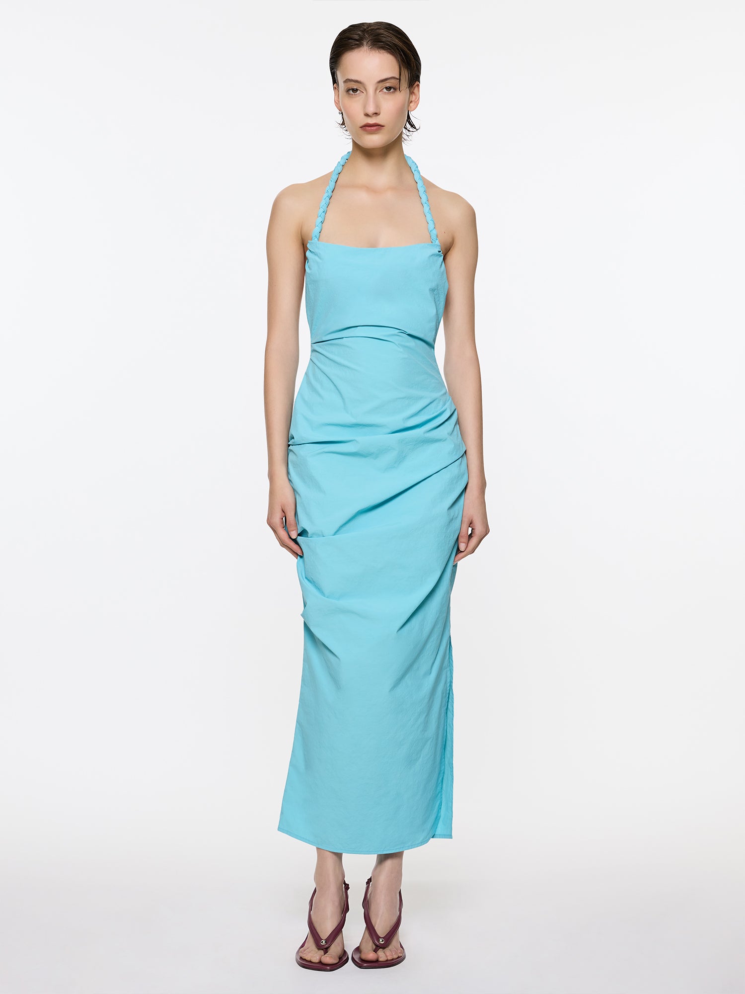 Romy Dress Sleeveless | Turquoise