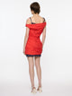 Atlas Mini Dress | Red/Navy