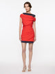 Atlas Mini Dress | Red/Navy