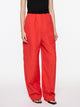 Cocoon Track Pant | Red