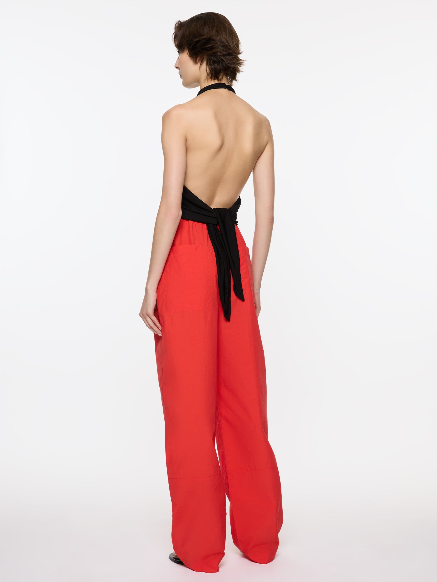 Cocoon Track Pant | Red