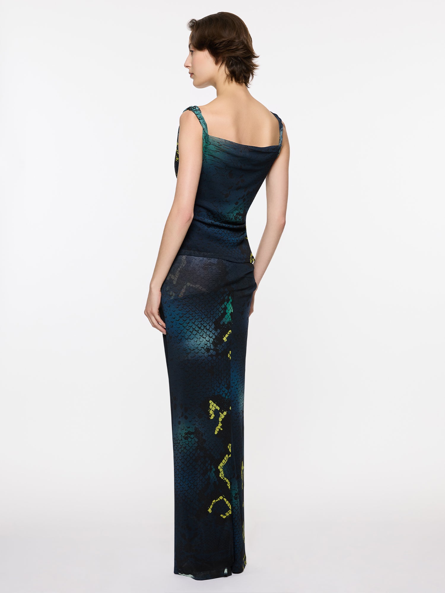 Croissant Singlet | Bespoke Snakeskin Design