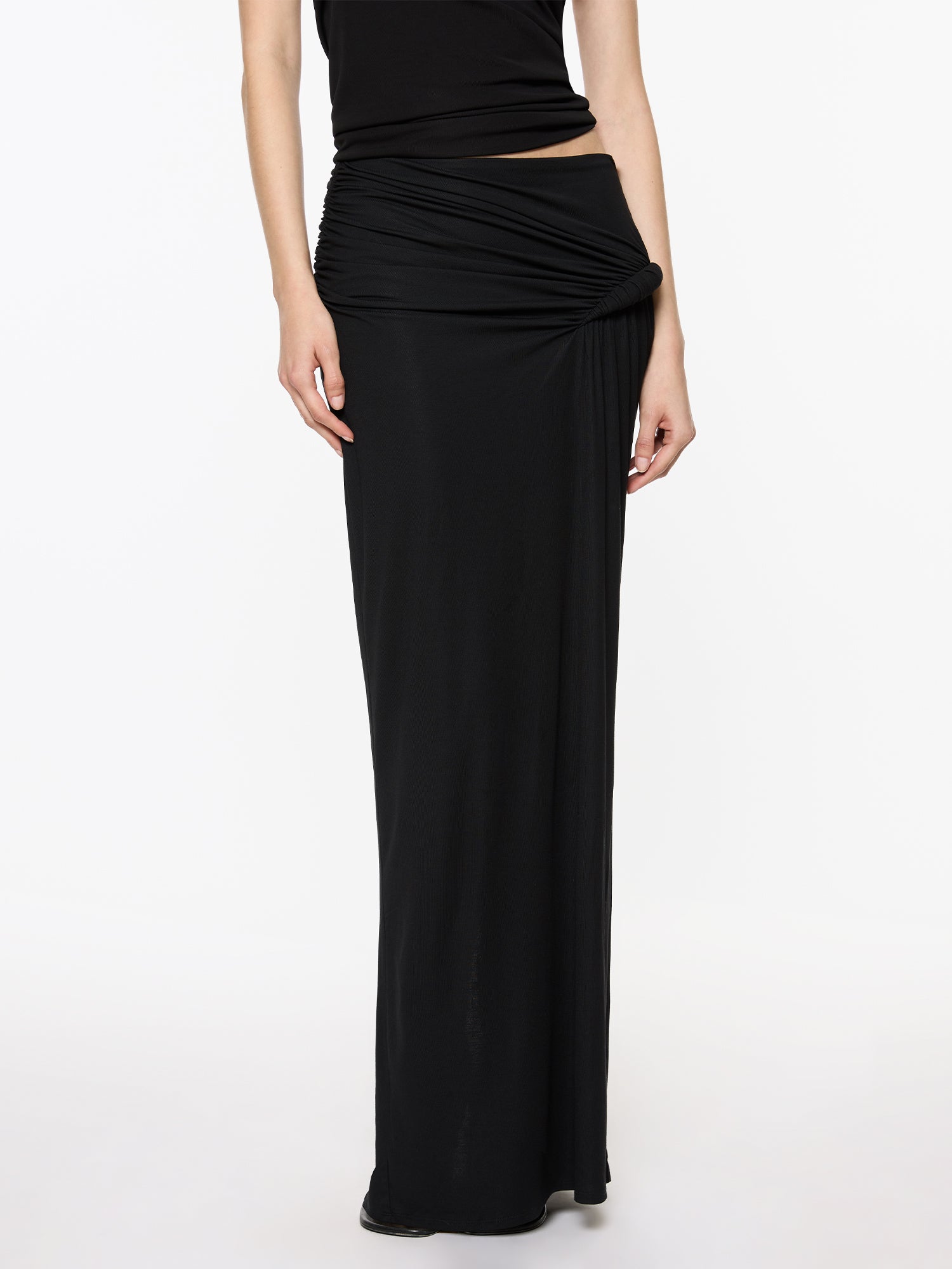 Croissant Skirt | Black