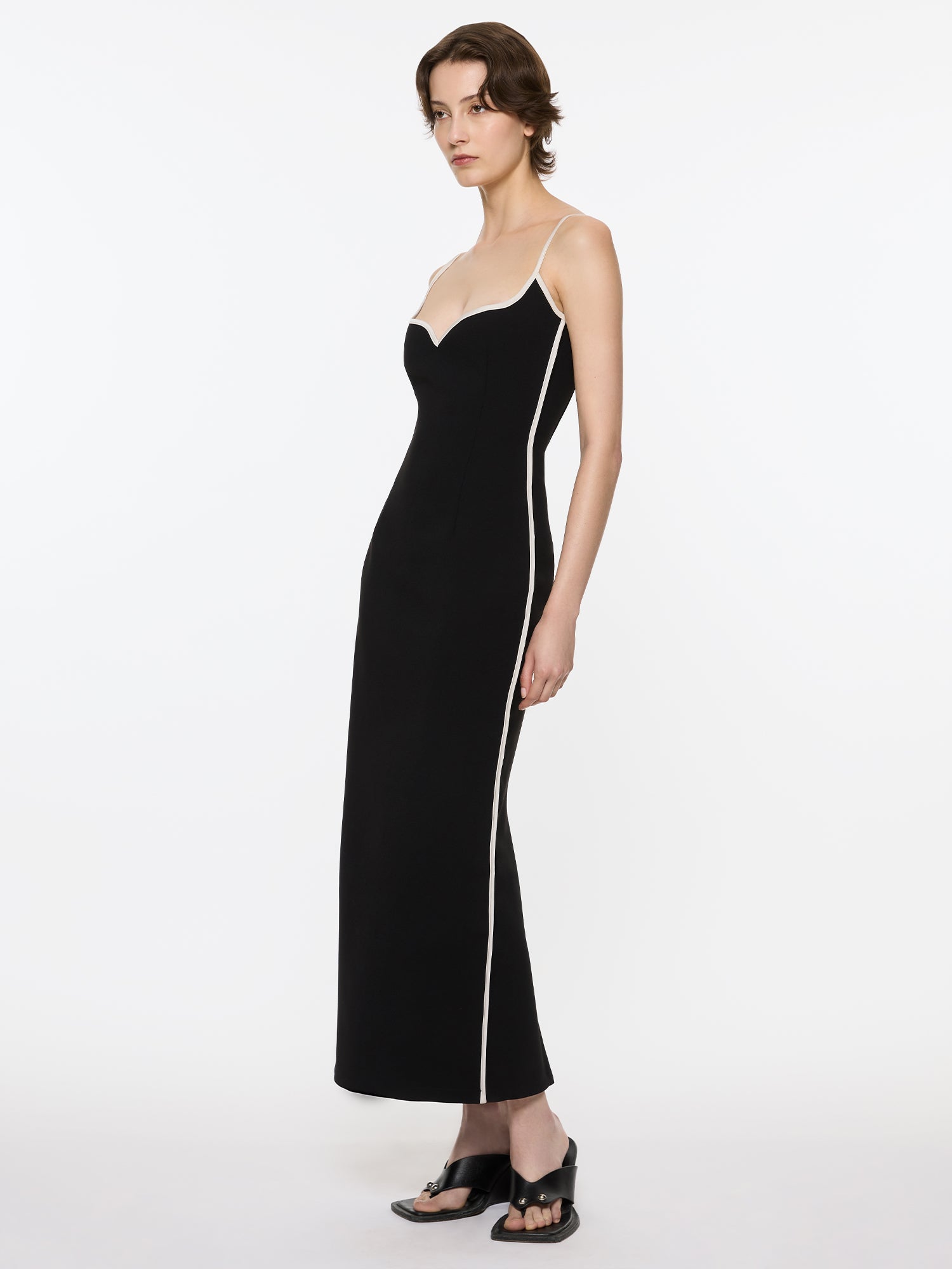 Heart Dress | Black & White